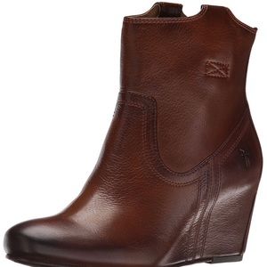 FRYE Carson Wedge Bootie